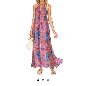 Free People Unattainable Dress in Pink Combo.